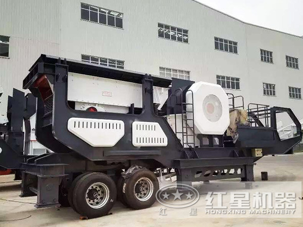 型号HX938HD80鄂破移动破碎机