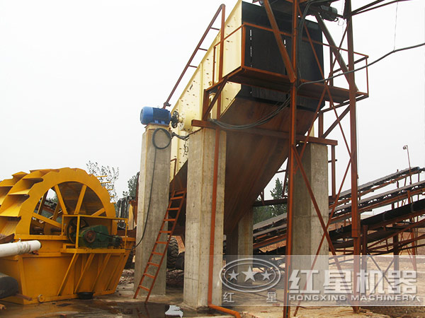 河沙洗砂机现场 河沙洗砂机现场