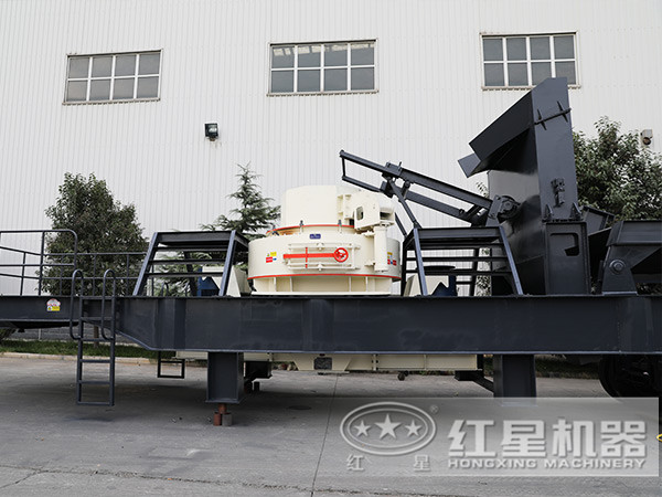 小型移动制沙机是许多高规格用砂工程的专业打沙设备