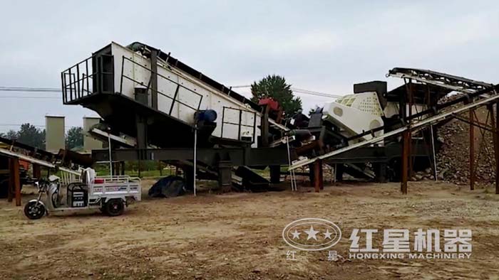 三合一移动锤式破碎机 三合一移动锤式破碎机