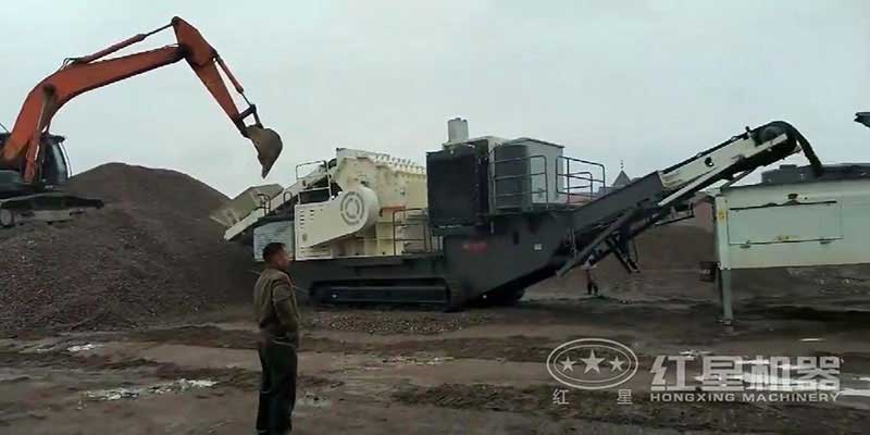 履带移动细碎机 履带移动细碎机