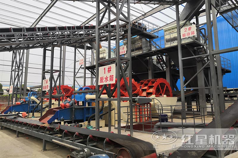 福建时产500吨制砂生产线